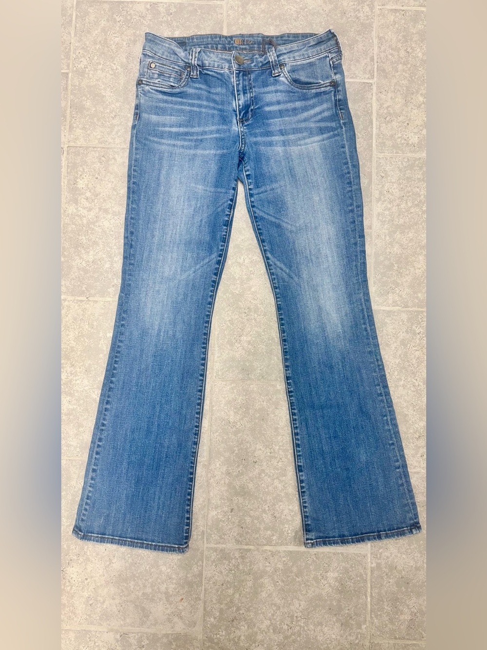 Kut From The Kloth Natalie High-rise “Fab Ab” Slimming Bootcut Jeans SZ 10 NWOT